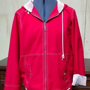 Teddi hooded windbreaker